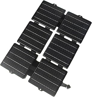 Compare XYX0510 Solar Panels 80W Folding Solar Panel Waterproof Portable USB 5V Solar Charger For Power Bank Mobile Phone Battery Outdoor Camp Hiking 55W 33W Built to Last Color : 440x165x3mm23W, Size at KSA Price