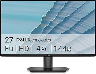 Compare Dell 27 Monitor  SE2726H, Full HD 1920x1080, 144Hz, IPS, 1ms MPRT, AMD FreeSync, VESA 100x100mm, 2 HDMI, 3 Year Warranty, Black at KSA Price