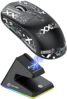 ATTACK SHARK X6 49g SUPERLIGHT Mouse with Magnetic…