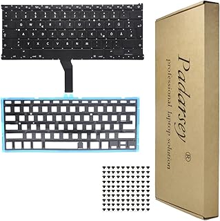 Compare Laptop Keyboard Notebook Keyboard Replacement German QWERTZ DE Compatible with MacBook Air 13Inch A1369 A1466 Series 2011 2012 2013 2014 2015 with Backlight at KSA Price
