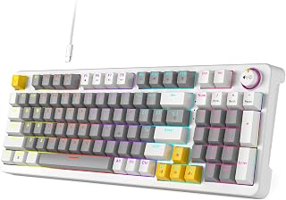 AK96 Smart Mechanical Keyboard Gaming 96 Keys Full…