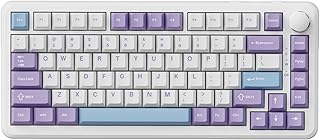 Compare FIRSTBLOOD ONLY GAME. AK820 Max Wired 75% Mechanical Keyboard, Magnetic Switch, HotSwappable GasketMounted Gaming Keyboard, 81 PBT Keycaps, Multimedia Keys Knob, RGB Backlit, Purple at KSA Price