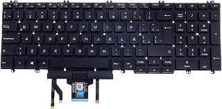 Laptop Keyboard,Latin Spanish Backlit Keyboard with…