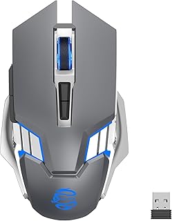 Bluetooth Wireless Gaming Mouse, RGB Rechargeable…