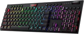 Redragon K618 Horus Wireless RGB Mechanical Keyboard,…