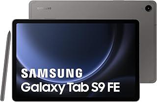 Compare Samsung Galaxy Tab S9 FE Tablet, 10.9 Inches Wifi 128GB, S Pen Included, Long Life Battery, IP 68 Certification, Anthracite, FR Version at KSA Price