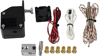 Compare JYDQM 3D printer accessories, Dual Gear NF All Metal Extruder Bowden Dual Drive V6 Extruder Kit for Prusa I3 3D Printer printer Accessories at KSA Price