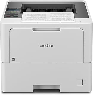 Compare Brother HLL6210DW Wireless Monochrome Laser Printer – HighSpeed Brother Printer with Toner, Large Paper Capacity, Duplex Printing & Mobile Connectivity – Reliable Laser Color Printers for Office Use at KSA Price