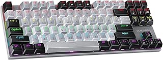 UCHUANG English Arabic Mechanical Gaming Keyboard…