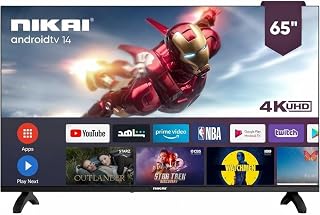 Nikai 65-Inch UHD Smart 4K LED TV with…