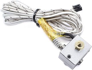 Compare 1pc 12V24V 50W New V6 Heating kit with 0.4mm Nozzle for 1.75mm 3D Printer Accessories JHead Hotend Kit 3D Printing Accessories Size : 24V 50W at KSA Price