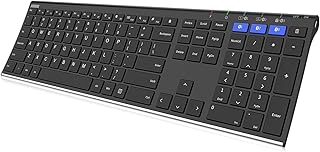 Arteck HB192 Universal Bluetooth Keyboard Multi-Device…