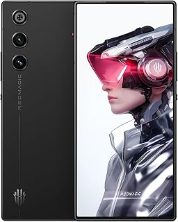 Compare REDMAGIC 10 Air 120Hz Gaming Phone, 5G Android Smartphone, 16GB RAM+512GB ROM, Snapdragon 8 Gen 3, 6.8" AMOLED Full Screen, FHD+, 50MP Camera, DualSim, Unlocked Mobile Phone Black at KSA Price