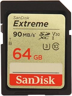 SanDisk Extreme SD UHS-I 90 MB/s Memory Card…