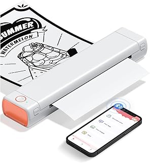 Phomemo Portable Printers Wireless for Travel,…