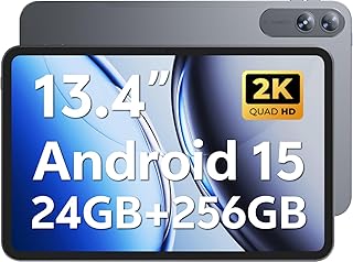 Android Tablet 13 Inch, Android 15 Tablet Octa-Core,…