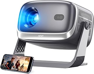 AOC 720P HD 4K Support Projector,WiFi 6…