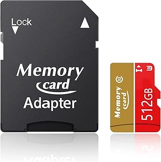 MicroXC Memory Card 512GB TF Card 4K Full HD…