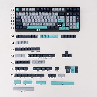 Compare mintcaps 173 Keys Hammerhead Shark Keycaps Set Double Shot Cherry Profile Custom Keyboard Keycaps ISO ANSI for Cherry MX Gateron Kailh Switch Mechanical Keyboards at KSA Price