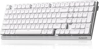 AUSDOM Wireless Mechanical Silent Office Keyboard,…