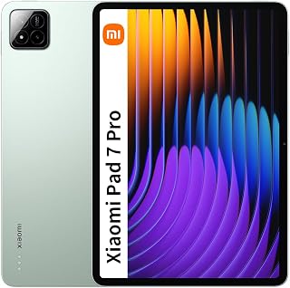 Compare XIAOMI Pad 7 Pro Tablet, WiFi, 12+512GB 3.2K 144Hz Crystal Clear Display Snapdragon 8s Gen 3 Mobile Platform Massive 8850mAh Typ, Charger Included, WiFi Version Green at KSA Price
