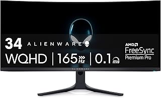 Compare Alienware 34" QDOLED Curved Gaming Monitor, 175Hz  AW3423 at KSA Price