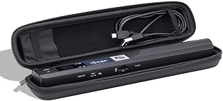 Compare MUNBYN 10.5“ x 1.6” x 1.2“ Hard Travel Case for IscanVupoint Magic Wand Portable Scanner, ShockproofWater ResistantPressureproof, Ideal for Fitting Scanner, USB Cable, Clean Cloth Together at KSA Price