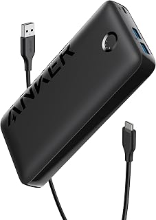 Anker Power Bank, 20W Portable Charger with USB-C…