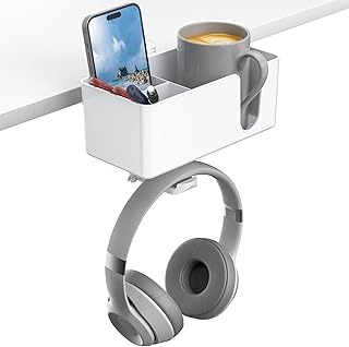 KDD 4 in 1 Desk Cup Holder - Clamp…