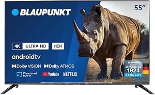 Blaupunkt 55 Inch TV 4K-UHD Smart TV Android…