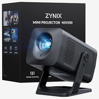 Mini projector with Android 14 and integrated…