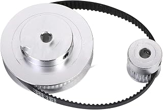 Compare ZHaonantiming belt GT2 Timing Belt Pulley 60teeth 20teeth, 5mm8mm, Reduction 3:11:3, Belt Width 6mm, For 3D Printer Accessories Replacement parts Color : 200MM, Size : 20T5 60T10 at KSA Price