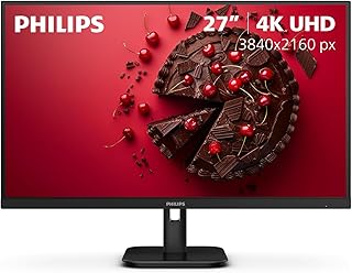 Compare PHILIPS 27E1N1800A 27" IPS 4K UHD 3840 x 2160 Monitor, Builtin Speakers, HDR 10, LowBlue Mode, FlickerFree, VESA, 4Yr Advance Replacement Warranty at KSA Price