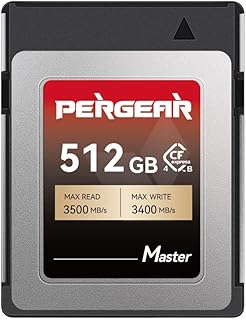 PERGEAR 512GB Cfexpress 4.0 Type B Memory Card(Master…