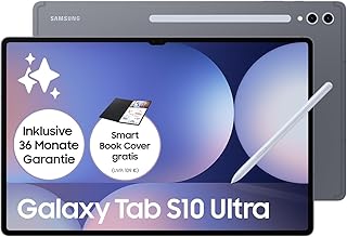 Compare Samsung Galaxy Tab S10 Ultra AI Tablet, Android Tablet, 12GB RAM, 1TB Memory, AMOLED Display, AntiReflective Coating, Includes S Pen, WiFi, Moonstone Grey at KSA Price