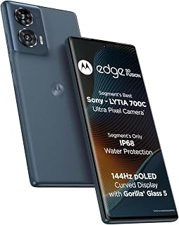 Compare Motorola Edge 50 Fusion DualSIM 128GB ROM + 8GB RAM GSM Only | No CDMA Factory Unlocked 5G Smartphone Forest Blue  International Version at KSA Price