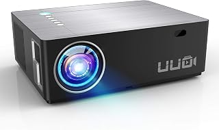 Compare 4K Projector,Native 1080P Projector for Outdoor Home,Movie Projector support 4K HD Video ±50° Digital Keystone & 300’’ Projection Area,Compatible with TV Stick,Laptop,PS5,XBox,iOS Android at KSA Price