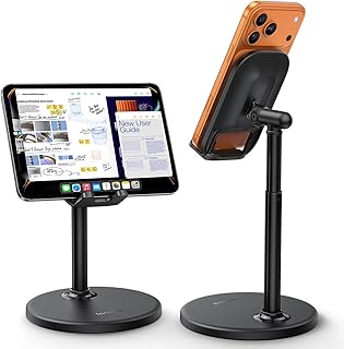 Lamicall Adjustable Phone Stand for Desk - [Height…