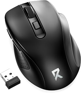 Redragon Wireless Mouse BT5.0/3.0 & 2.4G, 6…