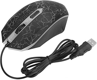 Compare USB Wired Gaming Mouse, 4 Keys 1600 DPI High Sensitivity Universal Mouse, Luminous Computer Mouse, Three Resolution Adjustable Colorful Luminous Silent Ergonomic Mouse at KSA Price