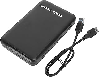 Compare UzGgg Hard Drive Enclosure USB 3.0 External Mobile Hard Disk High 6Gbps Support 3TB UASP 2.5Inch Portable Hard Drive Case for PC Laptop at KSA Price