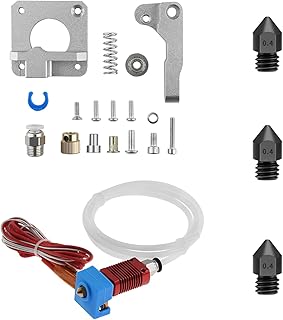 Compare Printer Parts & Accessories Upgraded All Metal Extruder with 24V Hotend Kit and 3PCS Hardened Steel MK8 Nozzles mpatible with Ender3Ender3 ProEnder3x CR10Ender 3 at KSA Price