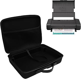 Compare Asixxsix Hard Travel Case for pixmas TR150 TR160 IP110 Wireless Mobile Printer, with Shockproof Waterproof EVA Housing, for Printer Charger Ink Cartridges Accessories at KSA Price
