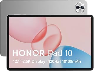Compare HONOR Pad 10 12.1" 2.5K Tablet 120Hz EyeCare Display, Snapdragon 7 Gen 3, 10100mAh Battery, Android 15 WiFi Tablet – HighPerformance Entertainment & Productivity Pad at KSA Price