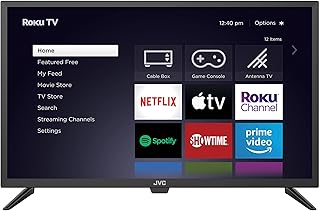 Compare JVC 32Inch 720p HD LED Roku Smart TV with Voice Control App, Airplay, Screen Casting, & 300+ Free Streaming Channels LT32MAW2 at KSA Price