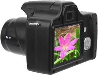 Compare Portable Digital SLR Camera with 3.0 Inch LCD Screen, 18X Zoom, HD Imaging, Long Focal Length for Topnotch Photography Experience Standard version + wideangle lens at KSA Price