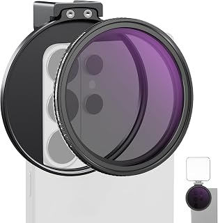 NEEWER 67mm Variable ND Filter & Threaded Phone…