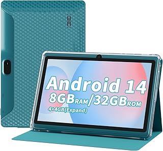 7 inch Andaroid 14 Tablet, 8GB RAM 32GB…