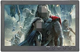 Compare Security Monitor 10.1 inch Small Portable Ultrathin HD 1024x600 TFT LCD Color Computer Display Screen with HDMI VGA AV Input, Builtin Speaker, USB Port, Remote Control at KSA Price
