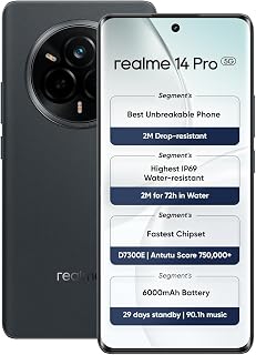 realme 14 Pro 5G 256GB 12GB Suede Grey